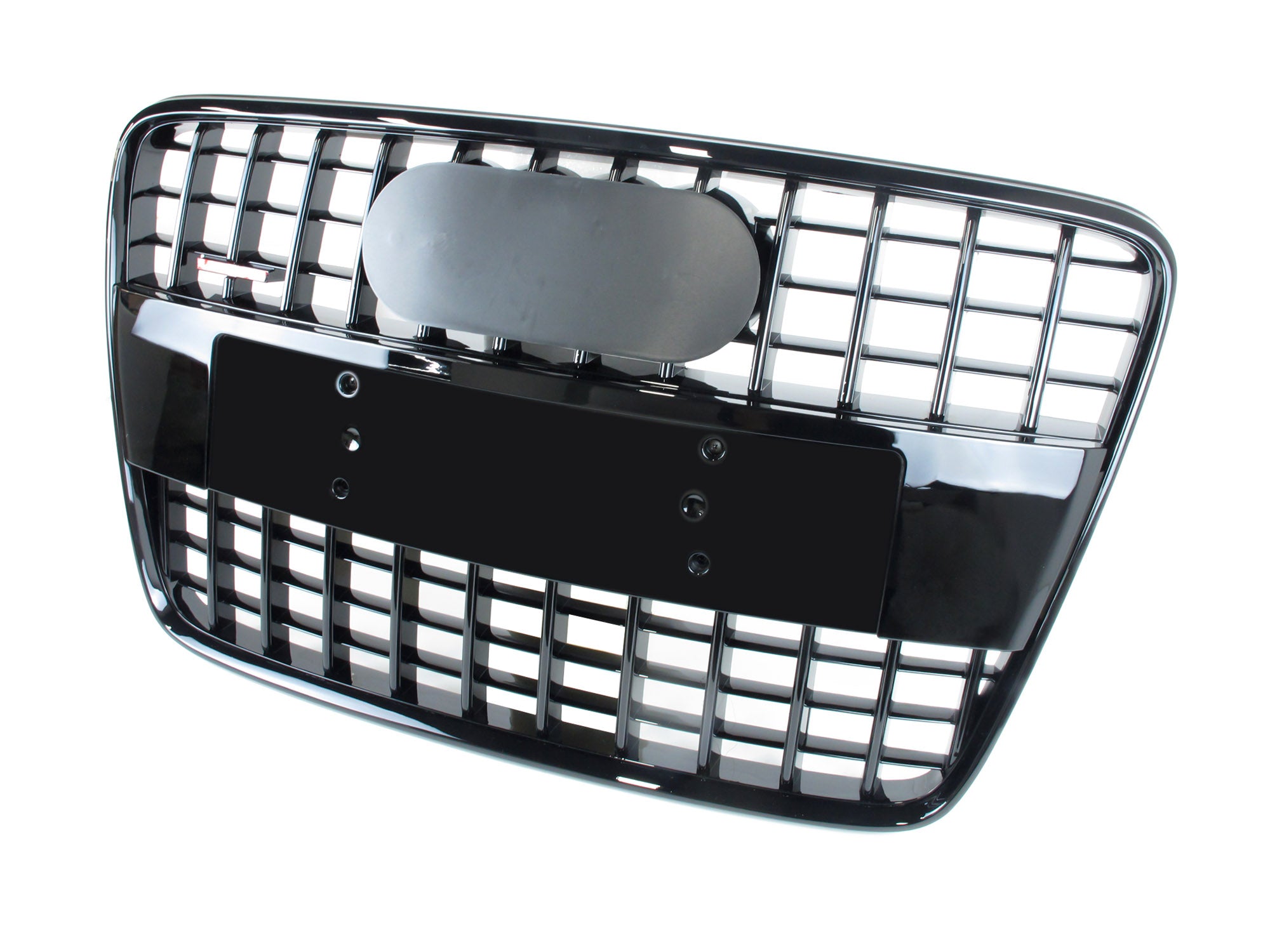 SQ7 Optik Schwarz Grill Wabengrill Kühlergrill für Audi Q7 4L SQ7 S Line TSI TDI 2007-2015