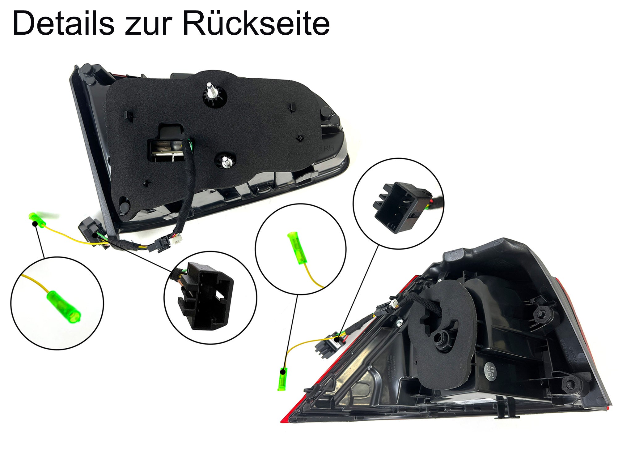 NEU Voll LED Rückleuchten für VW Golf 7 2013-2020 dynamischer Blinker mit E-Prüfzeichen