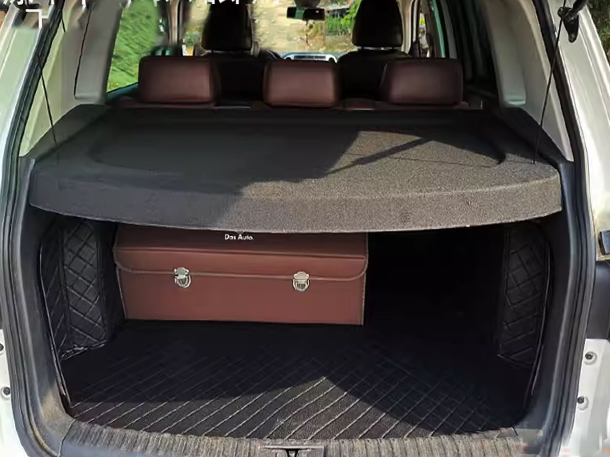 Für VW Tiguan 2007-2018 Schwarz Hutablage Laderaumabdeckung