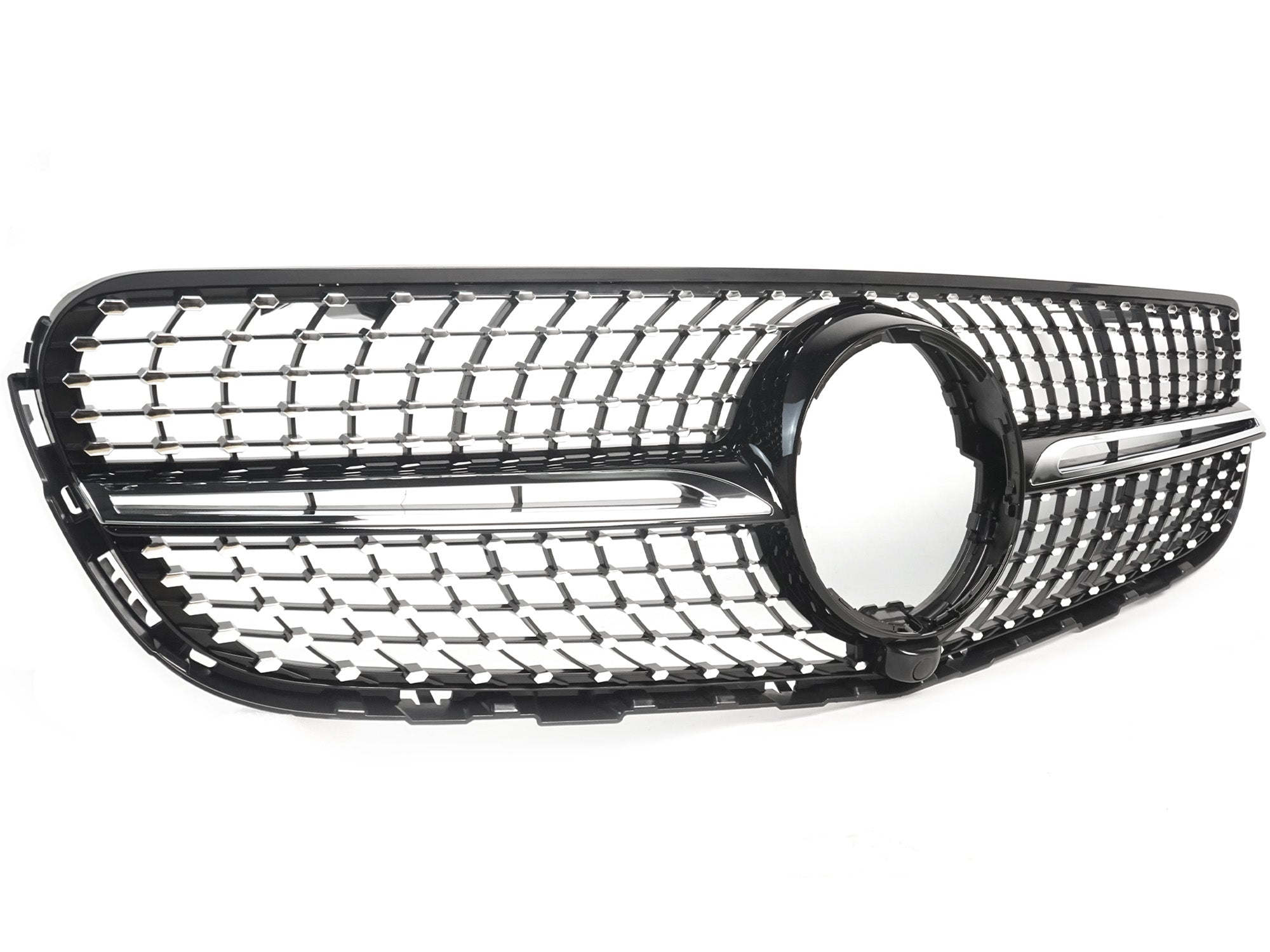 Diamantgrill Kühlergrill Front Grill für Mercedes Benz GLC X253 GLC43 AMG 2015-2019 pz143