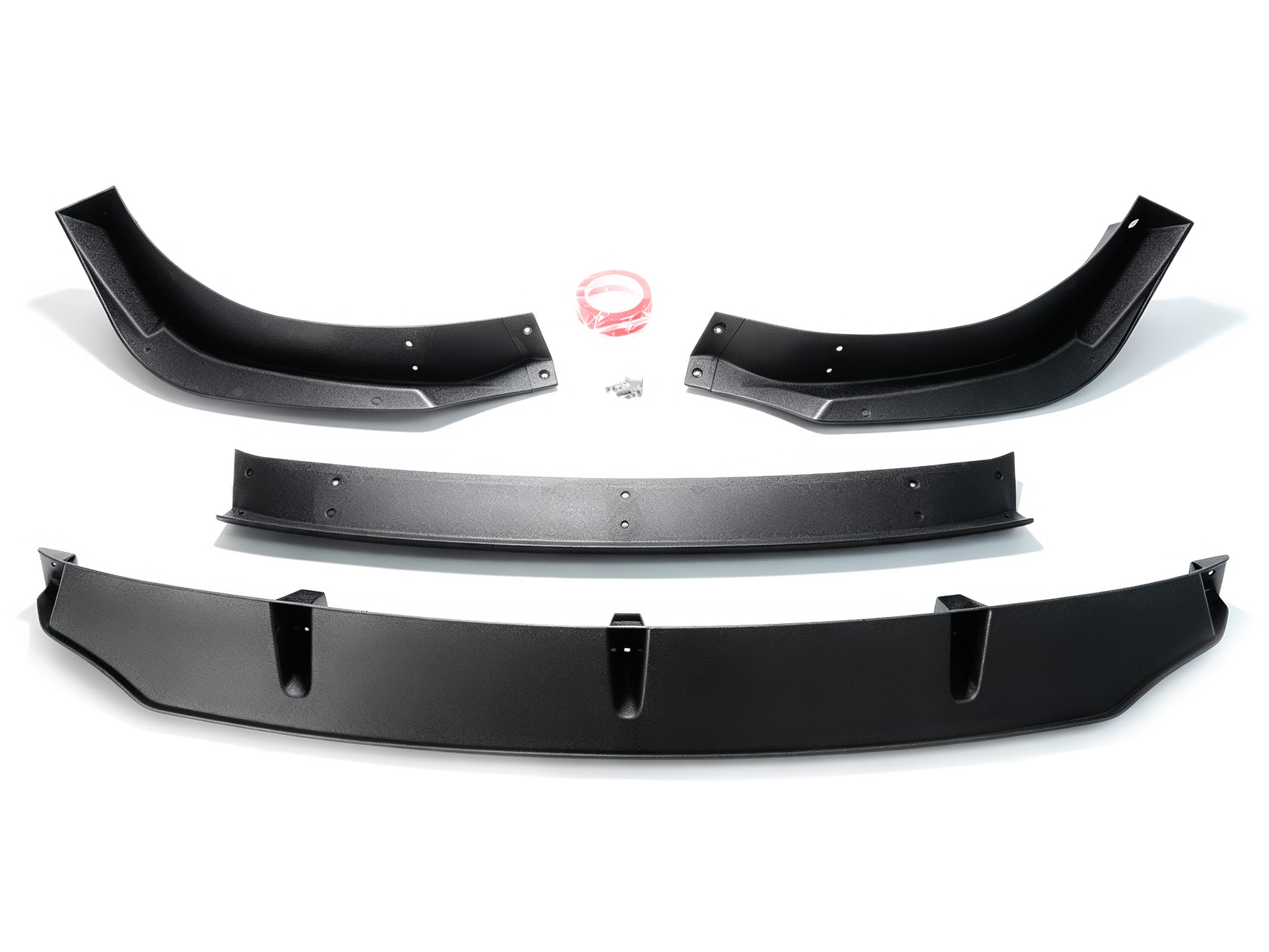 Schwarz Glanz Frontspoiler Spoiler Lippe für BMW X6 G06 M Paket 19-23 OHNE ABE