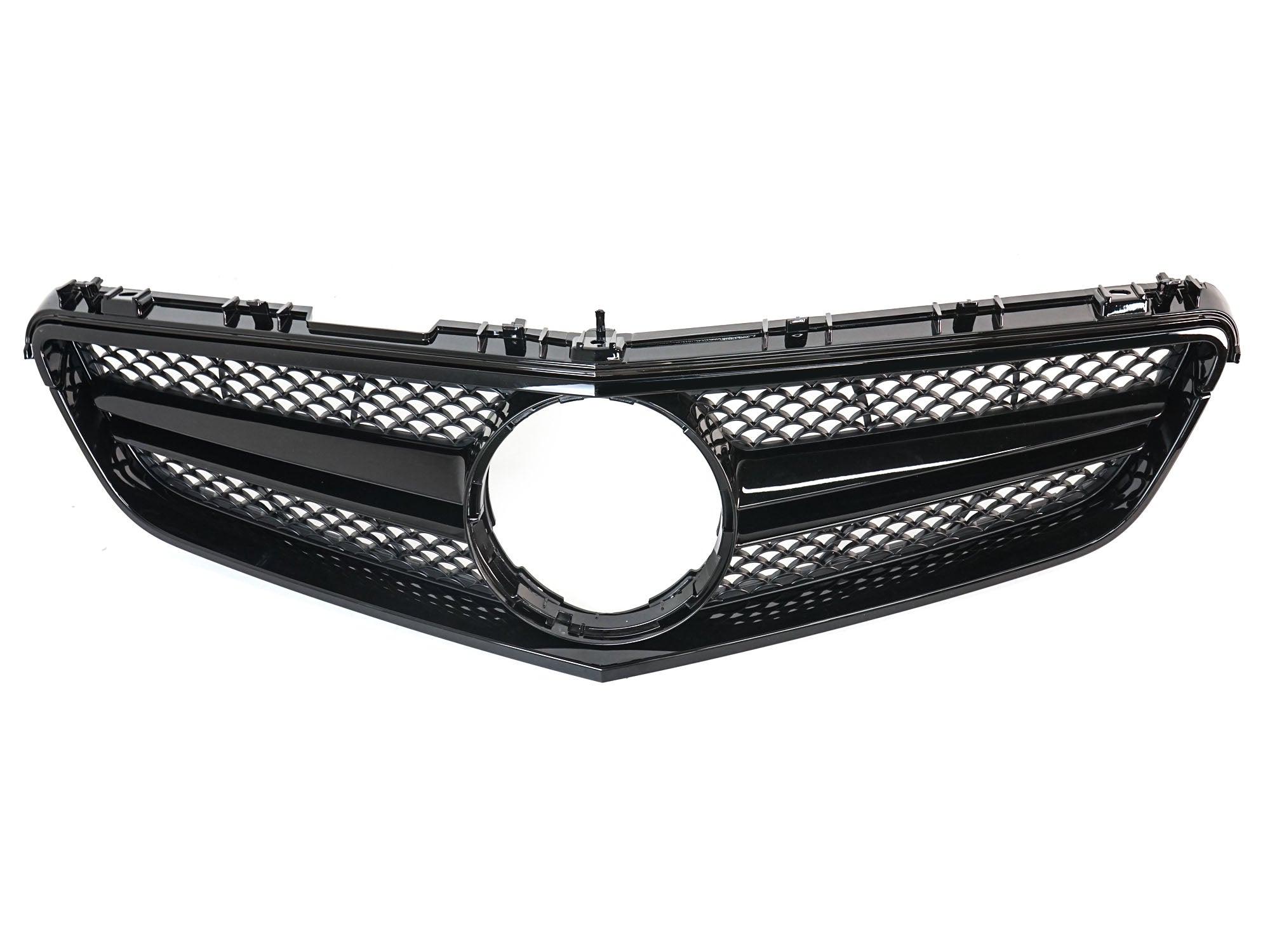 Schwarz Grill Kühlergrill Frontgrill für Mercedes E Kl. C207 A207 vor MOPF 09-13