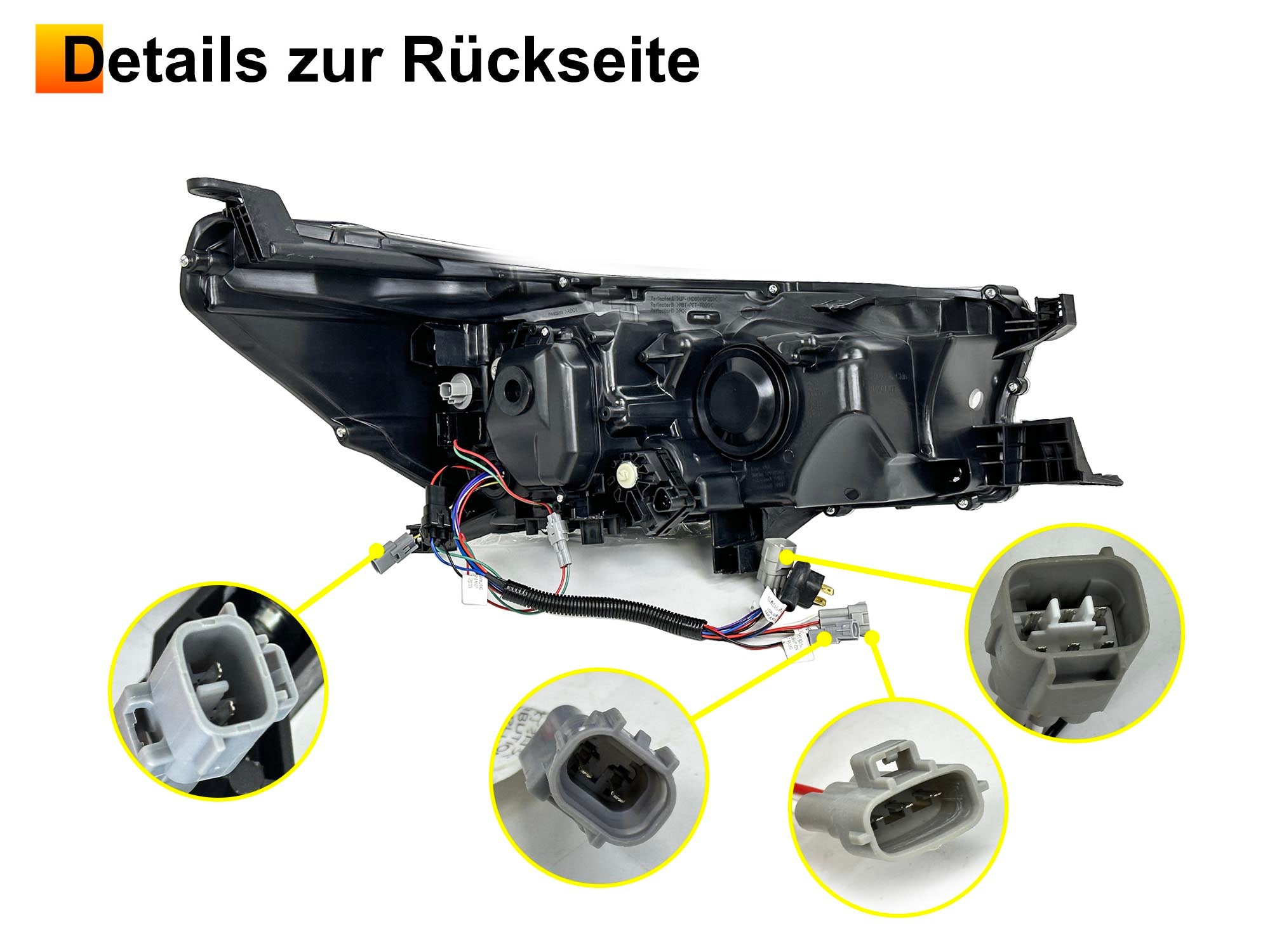 LED Frontscheinwerfer Scheinwerfer Für Toyota Hilux Revo 2015-2020