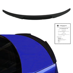 Heckspoiler Spoilerlippe SCHWARZ GLANZ mit ABE für BMW 3er E90 Limo 2005-2011