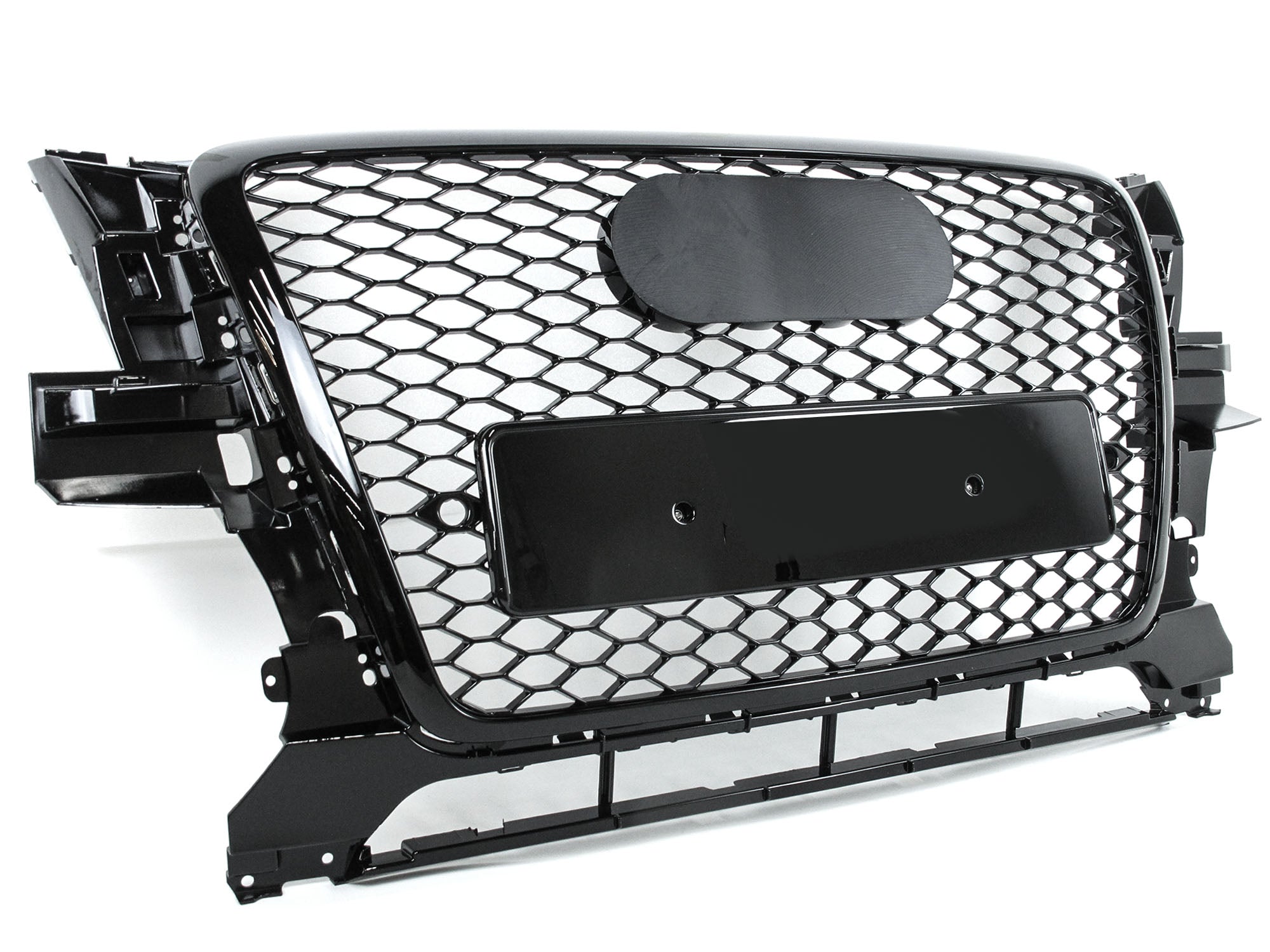 Schwarz Kühlergrill Front Grill Wabengrill für AUDI Q5 8R 2008-2012