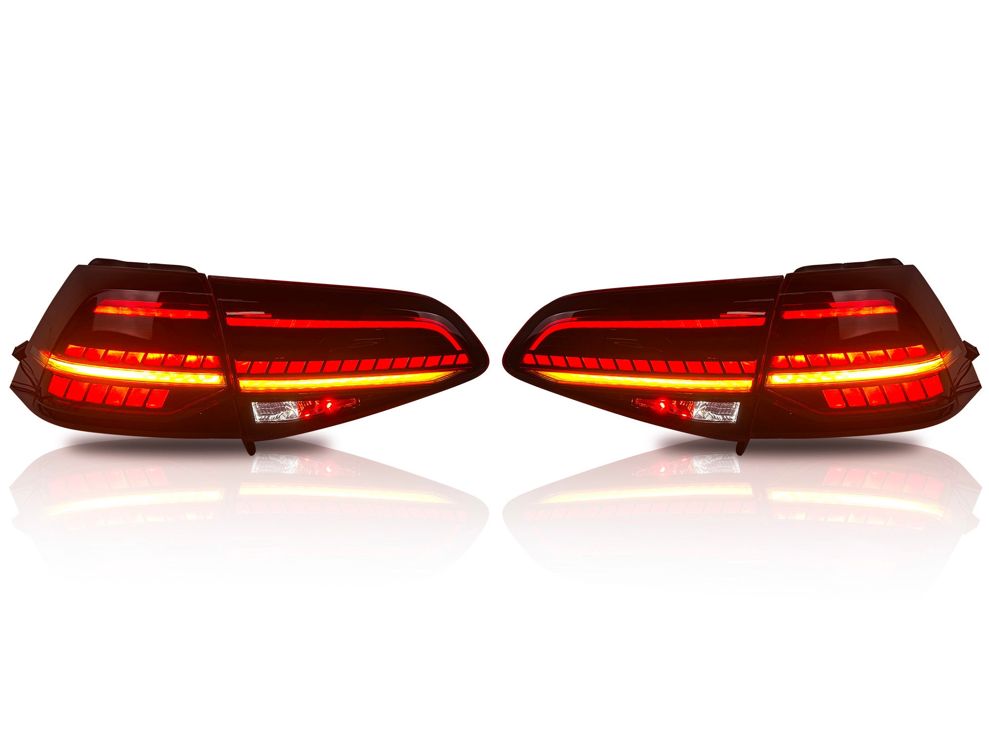 NEU Voll LED Rückleuchten für VW Golf 7 2013-2020 dynamischer Blinker mit E-Prüfzeichen