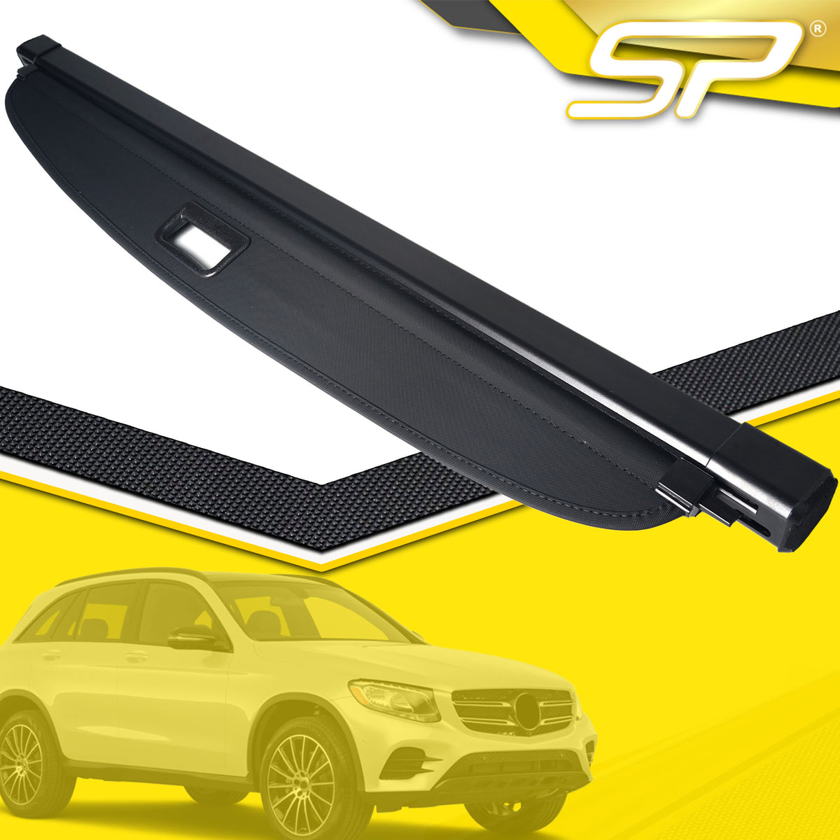 NEU Für Mercedes GLC SUV X253 2016-2023 Laderaumabdeckung Abdeckrollo Kofferraum