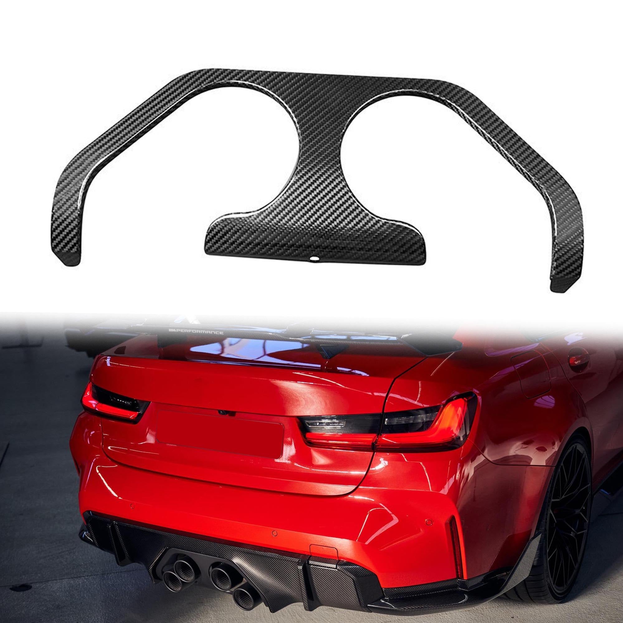 NEU Echt Carbon Fiber Heck Stoßstange Diffusor Passend für G80 M3 G82 M4 ab 2021