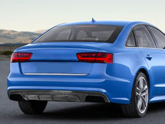 Diffusor Heckdiffusor Schwarz Glanz für AUDI A6 C7 4G mit Seriens. MOPF 15-18 di244