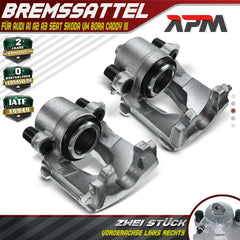 2x Bremssattel Vorne Links Rechts für Audi A1 8X A2 8Z A3 8P VW Golf 4 5 6 Polo