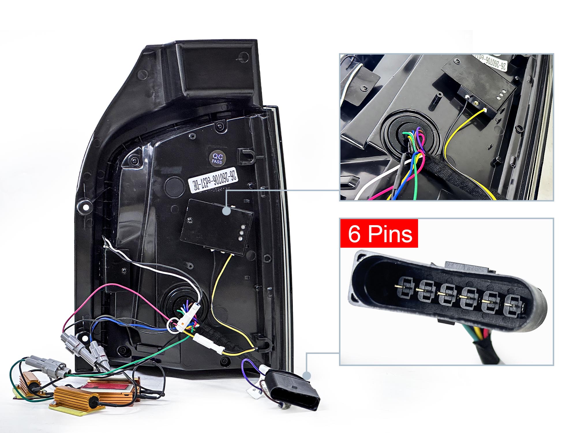 Rauch VOLL LED Rückleuchten Rücklicht für VW Multivan Transporter T5 2010-2015