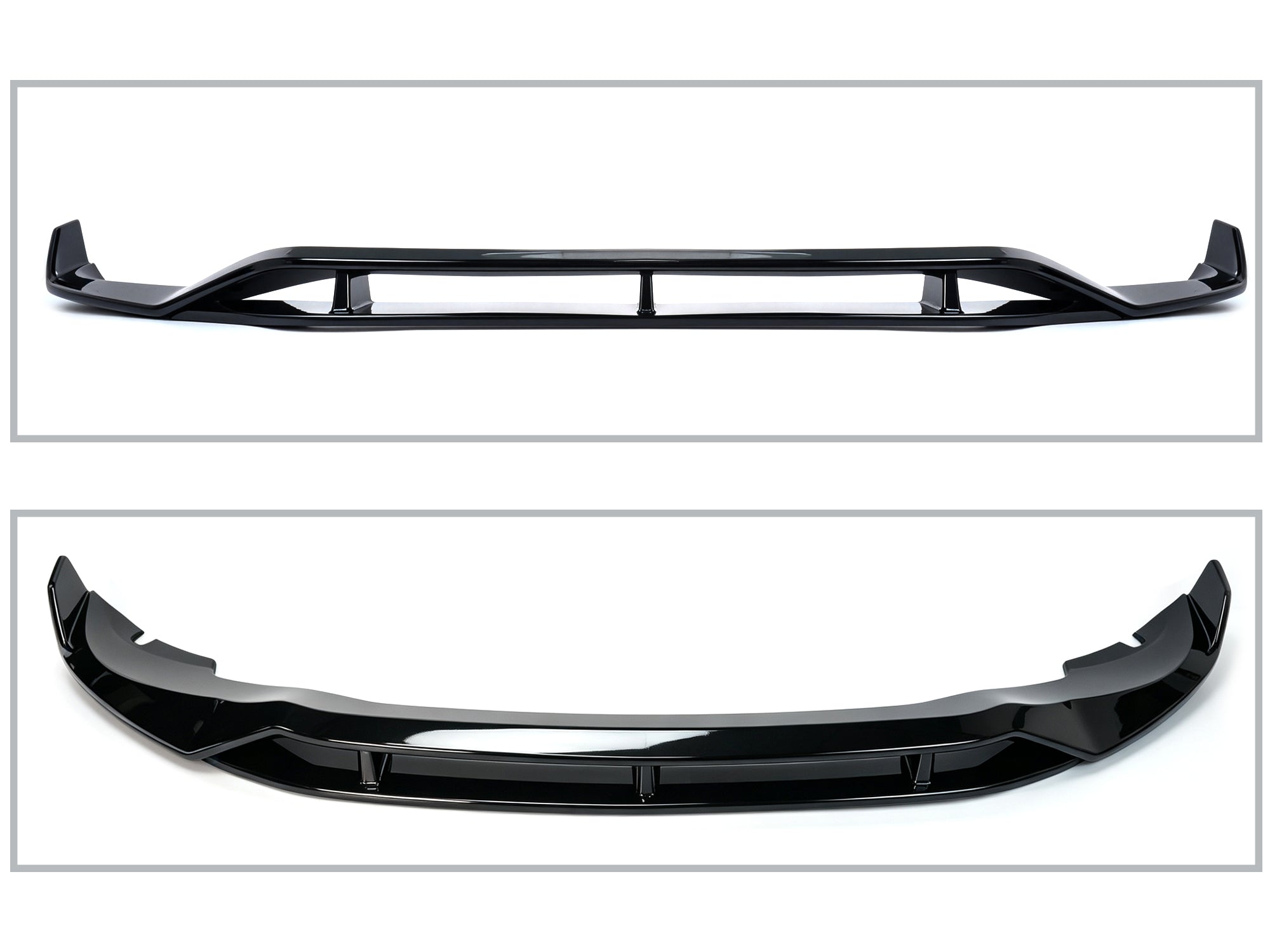Schwarz Frontspoiler Spoiler Lippe Stoßstange für BMW X5 G05 Mit M Paket 19-23