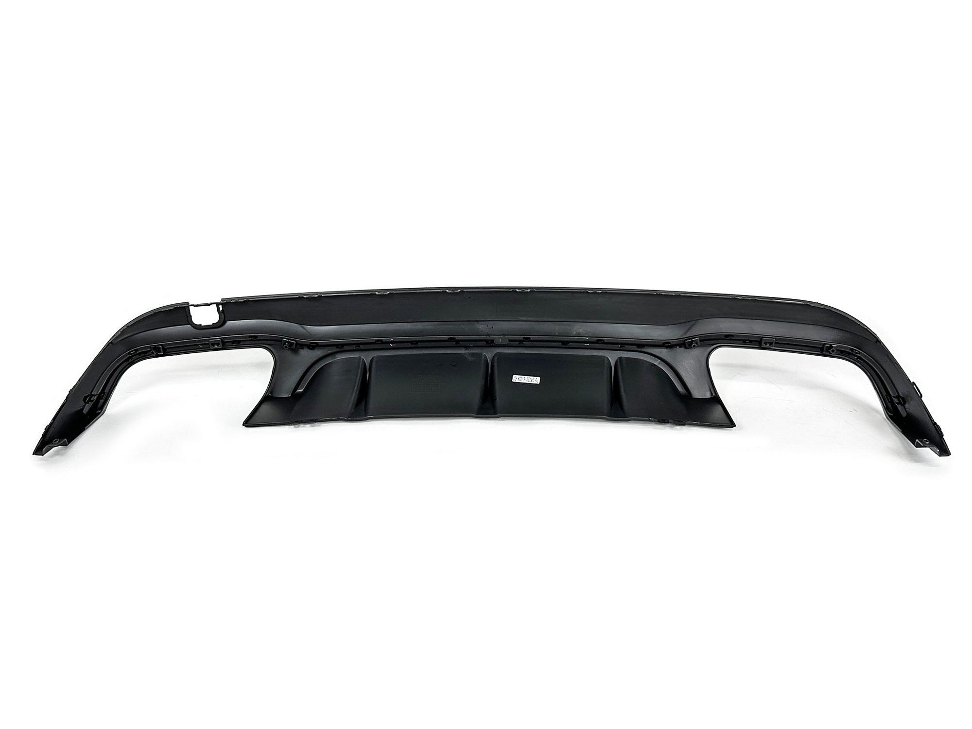 Schwarz Heckdiffusor + Auspuffblenden für Mercedes C207 Coupe A207 Cabrio E250 E350 AMG Line 2013-2017