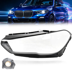 Links Scheinwerferglas Streuscheibe Abdeckung für BMW X5 G05 X6 G06 2018-2023