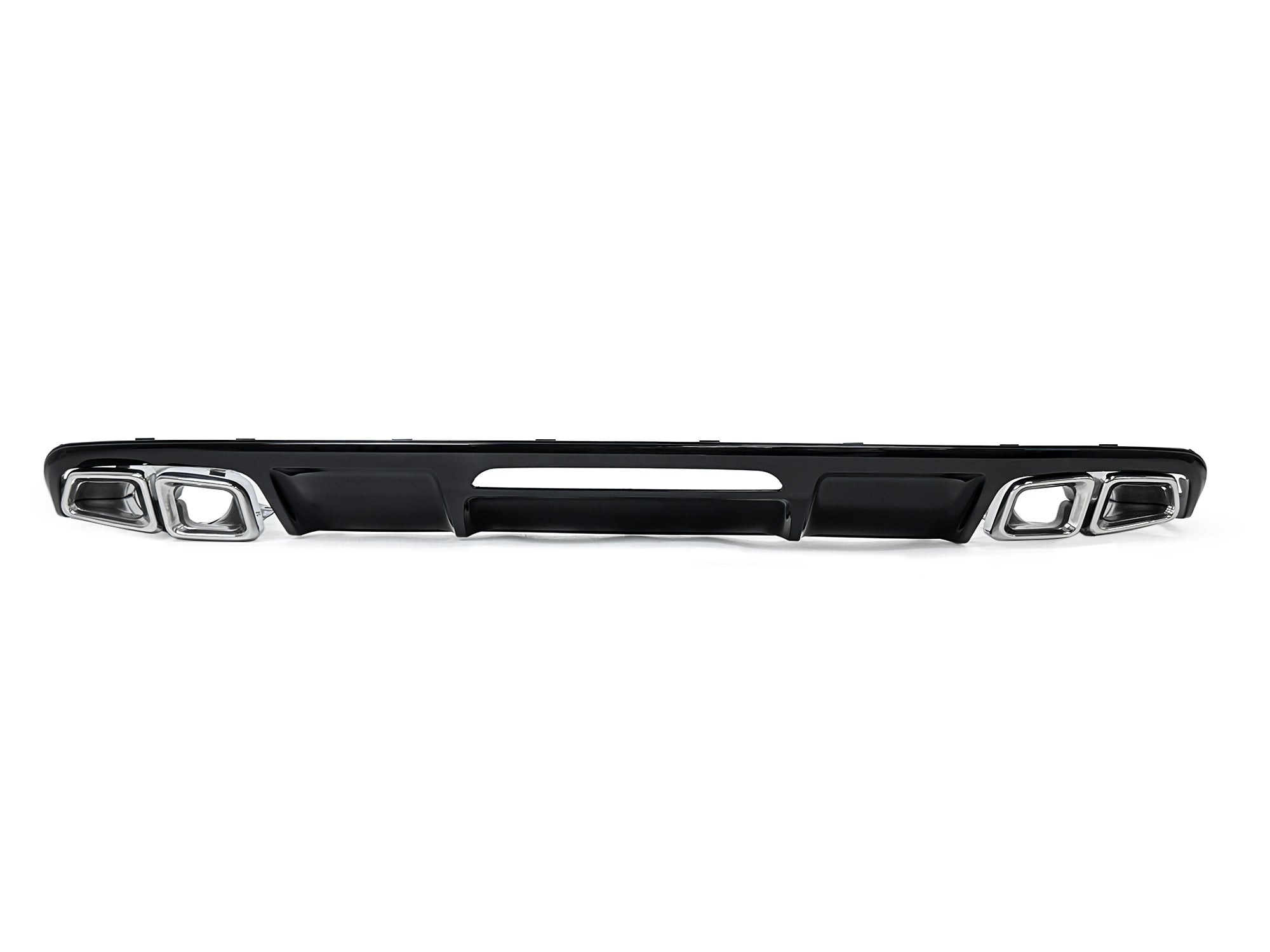 Heckdiffsor Endrohre Chrom für Mercedes CLS W218 C218 AMG Line 2011-2017