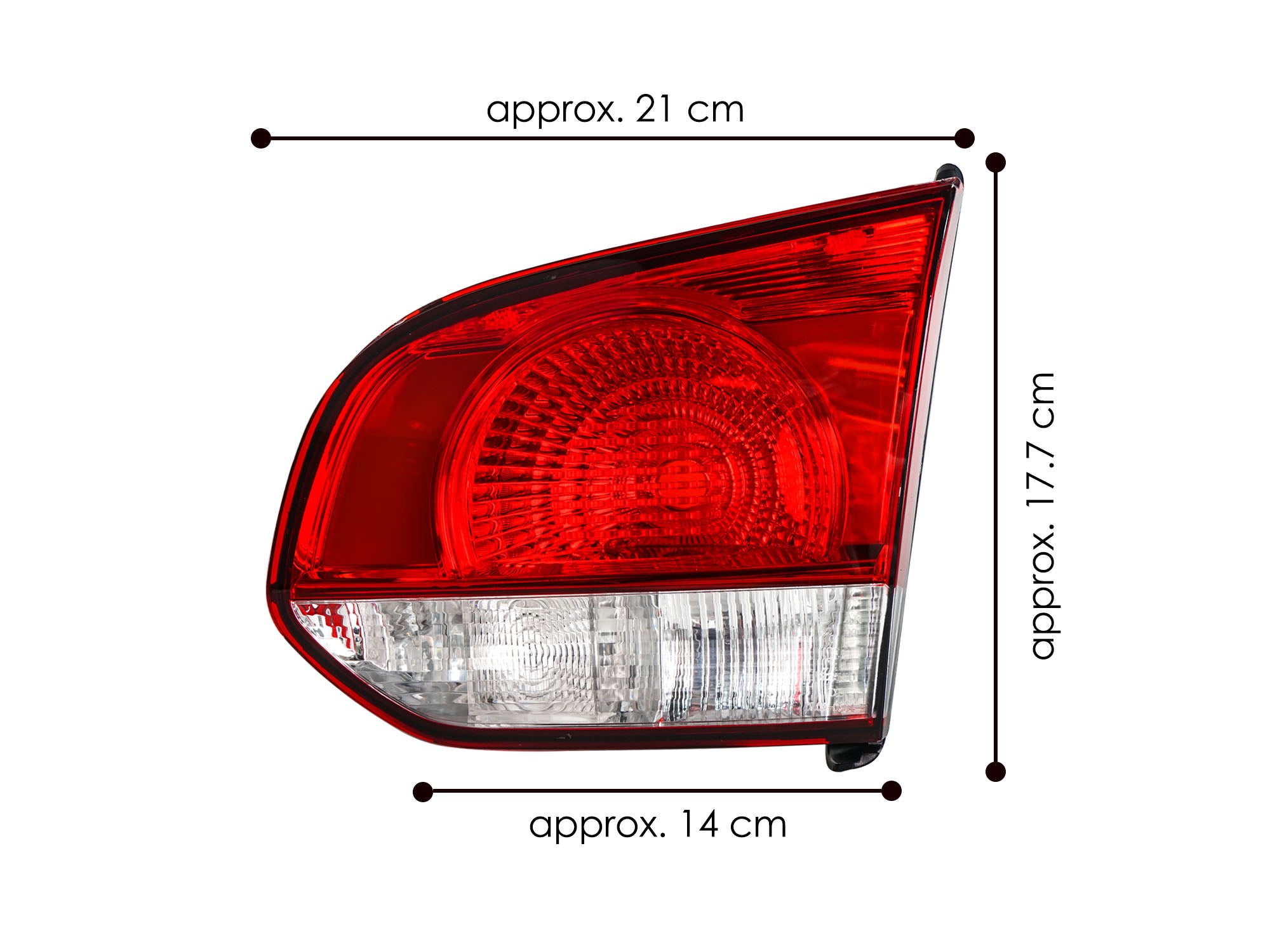 Hecklicht Rückleuchte für VW Golf 6 08-12 Außen Rechts