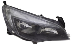 NEU Scheinwerfer links / rechts Schwarz für Opel Astra J 2012-2015 H7 mit E-Prüfzeichen