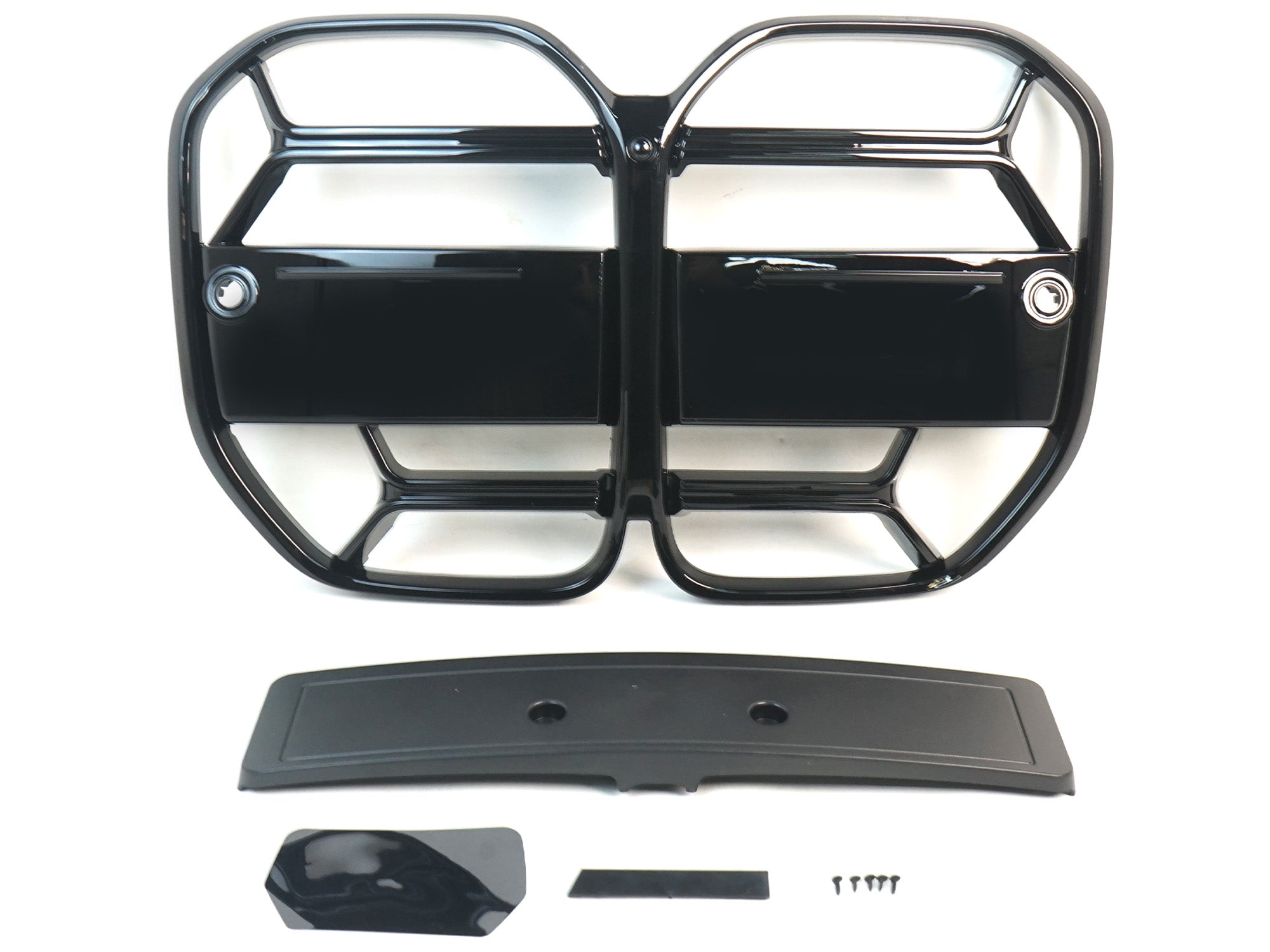 Kühlergrill Frontgrill Grill  Nieren Schwarz Passend für 4er G22  G23 2020-2024