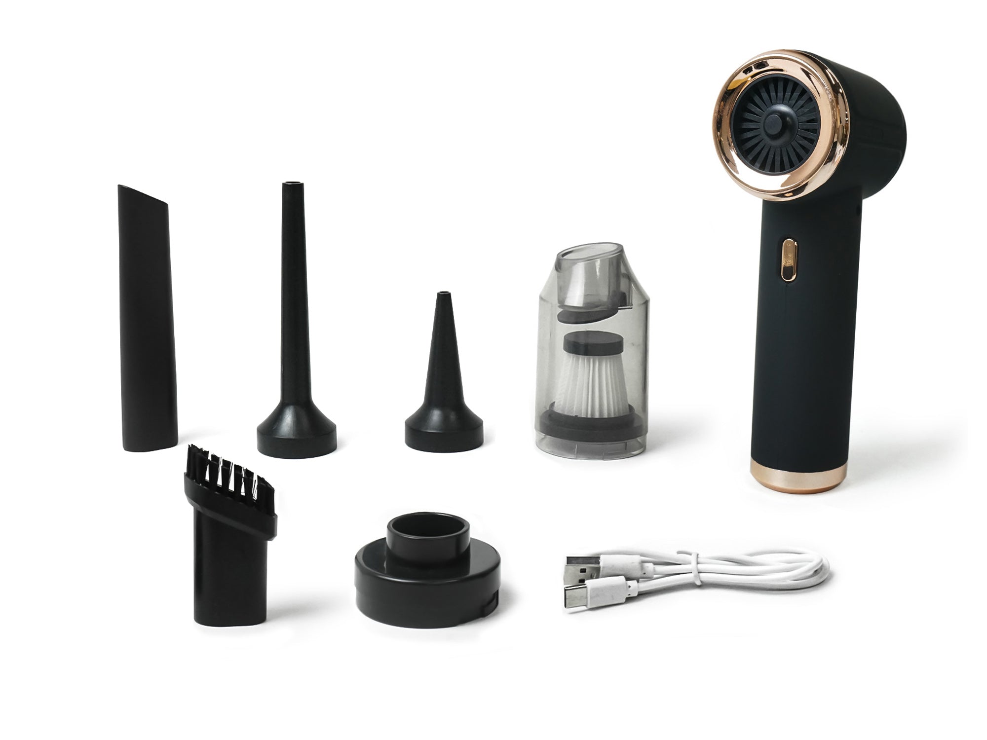 NEU Elektrisch Stabstaubsauger Flexibel Staubbläser für Auto Tastatursauger Hand Staubgebläse