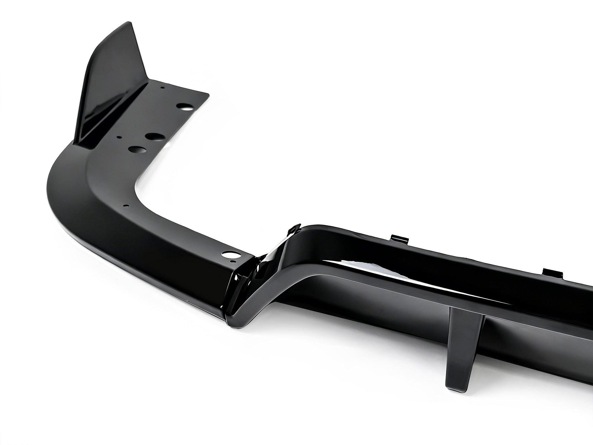 3-teilig Diffusor Heckdiffusor Schwarz Glanz für BMW X5 G05 M Paket 2018-2023 OHNE ABE