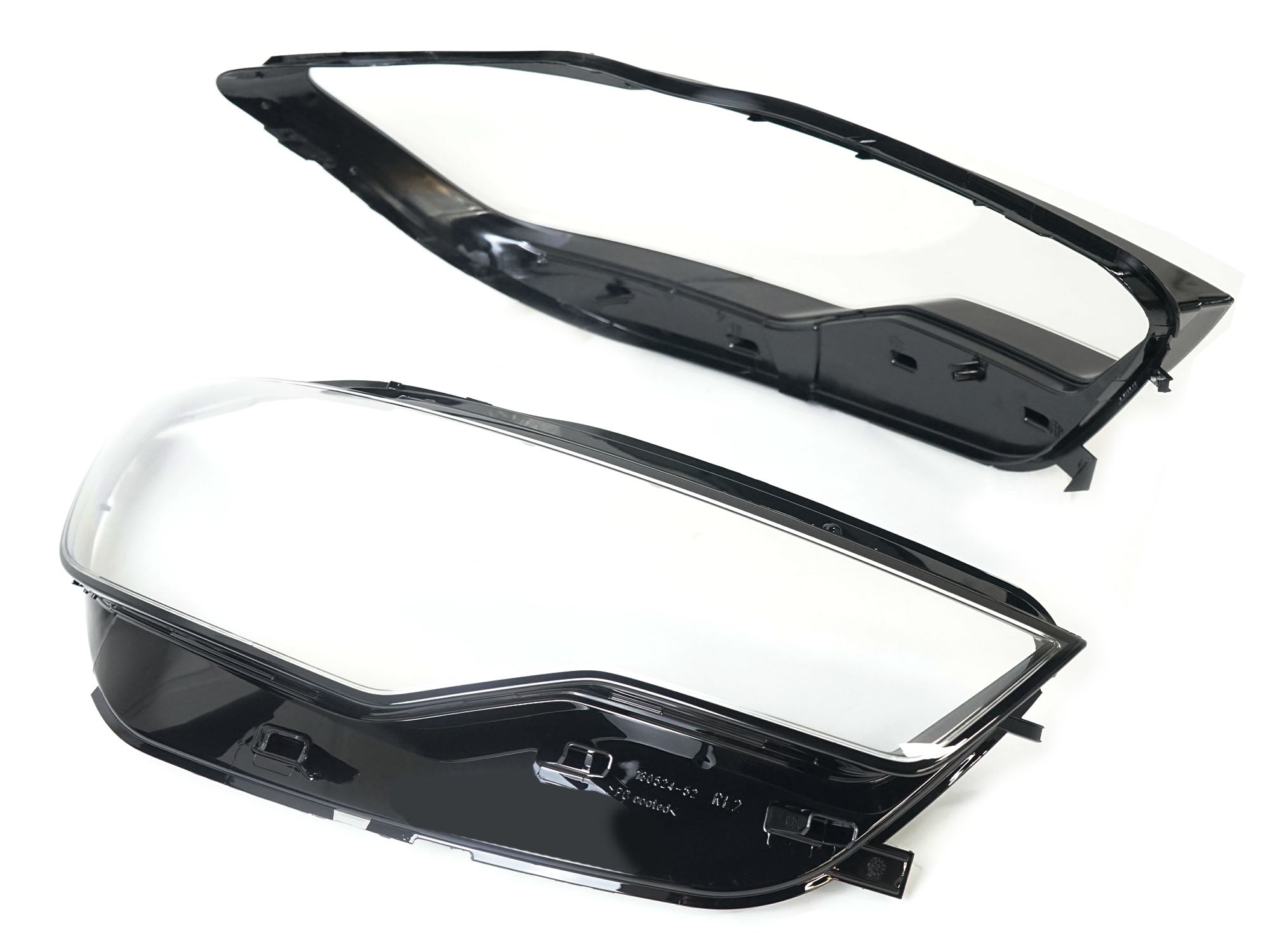 Scheinwerfer-Abdeckungen Glas Streuscheibe Paar für AUDI A6 C7 2010-2014