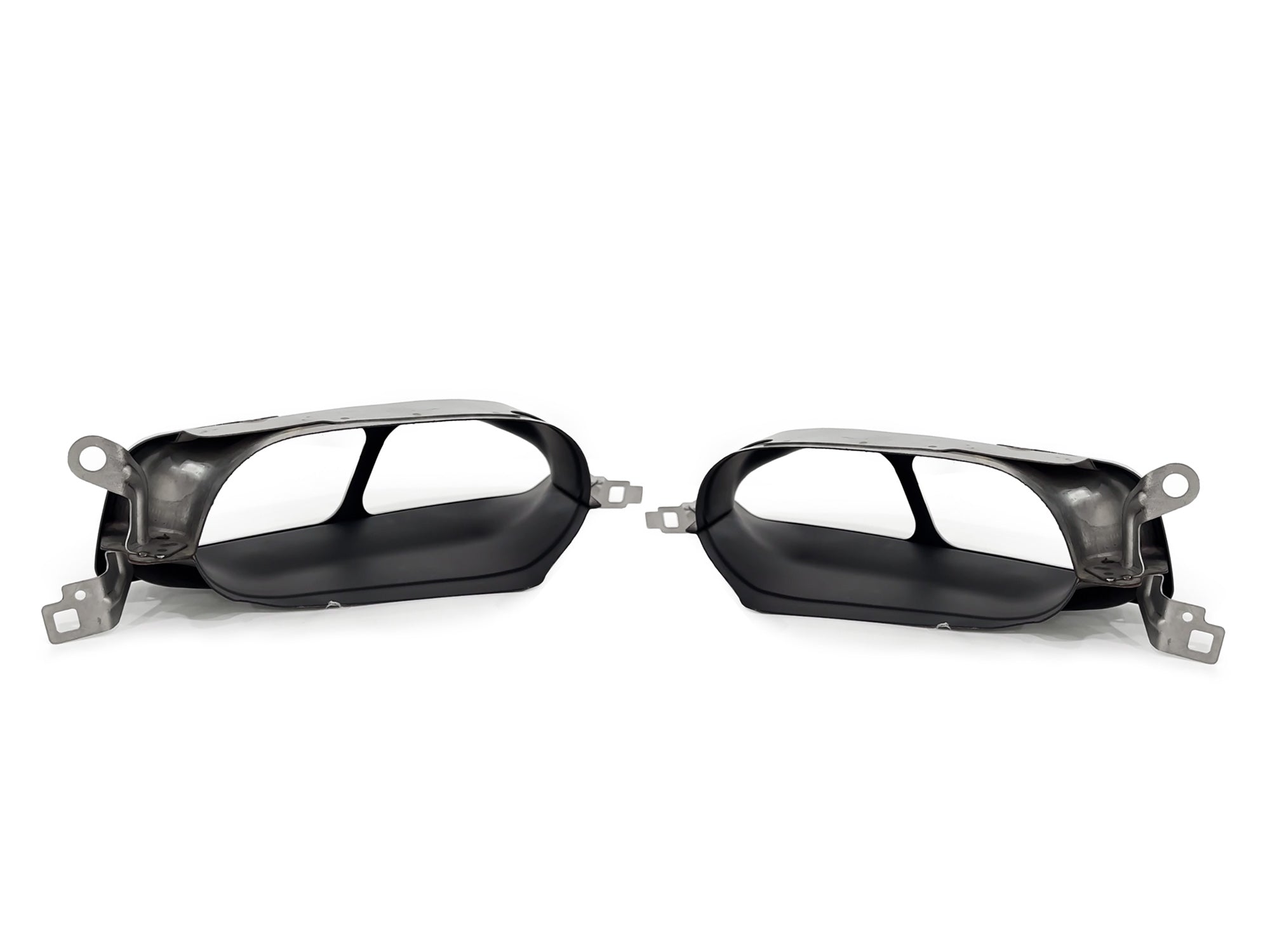 NEU Sport Optik Auspuffblenden Endrohr Auspuff Chrom Passend für 7er G11 G12 19-21 et238