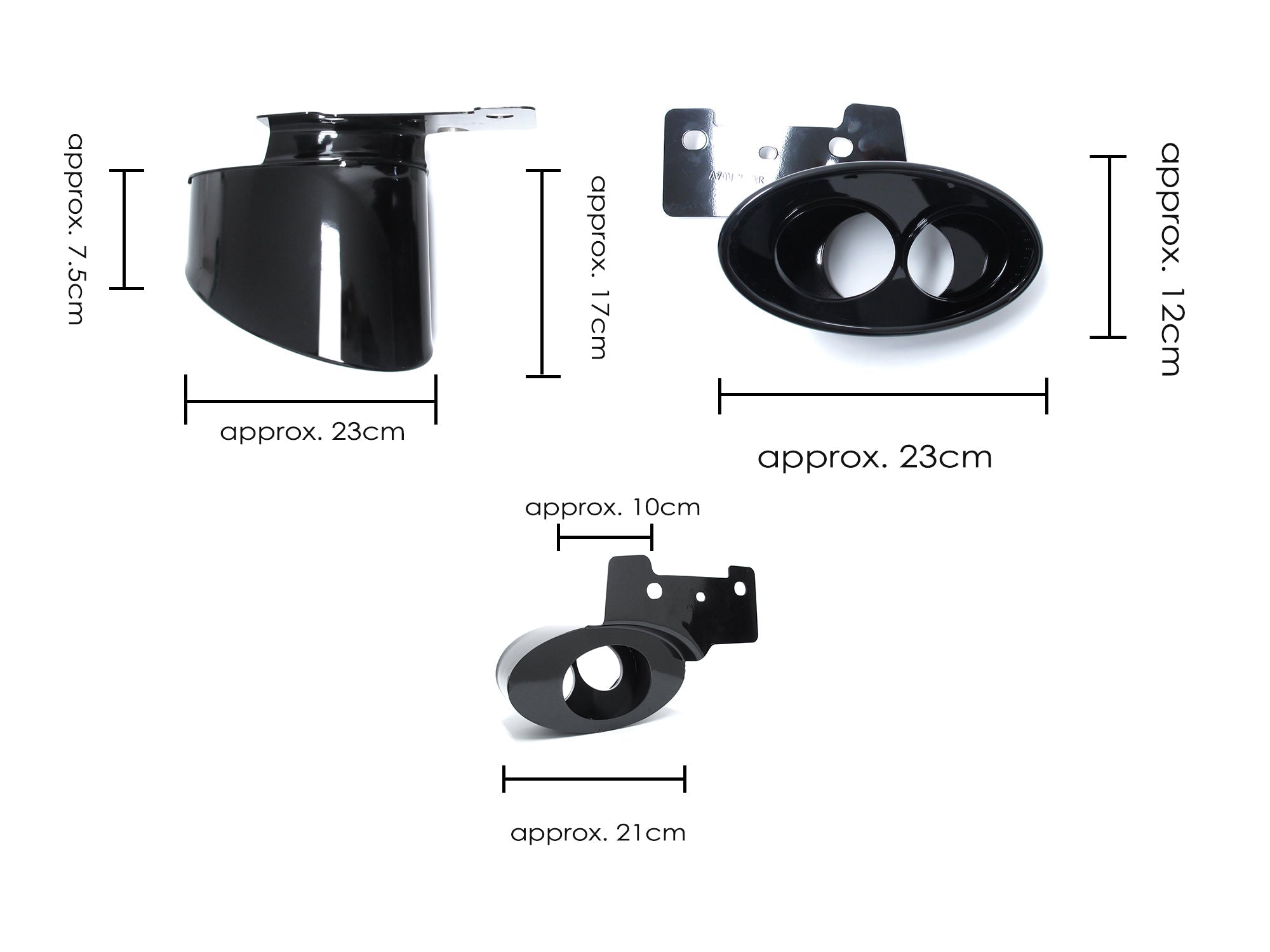 Diffusor Heckdiffusor + Auspuffblenden für AUDI A7 S7 C8 Sportback S Line 2018 2019 2020 2021 di147