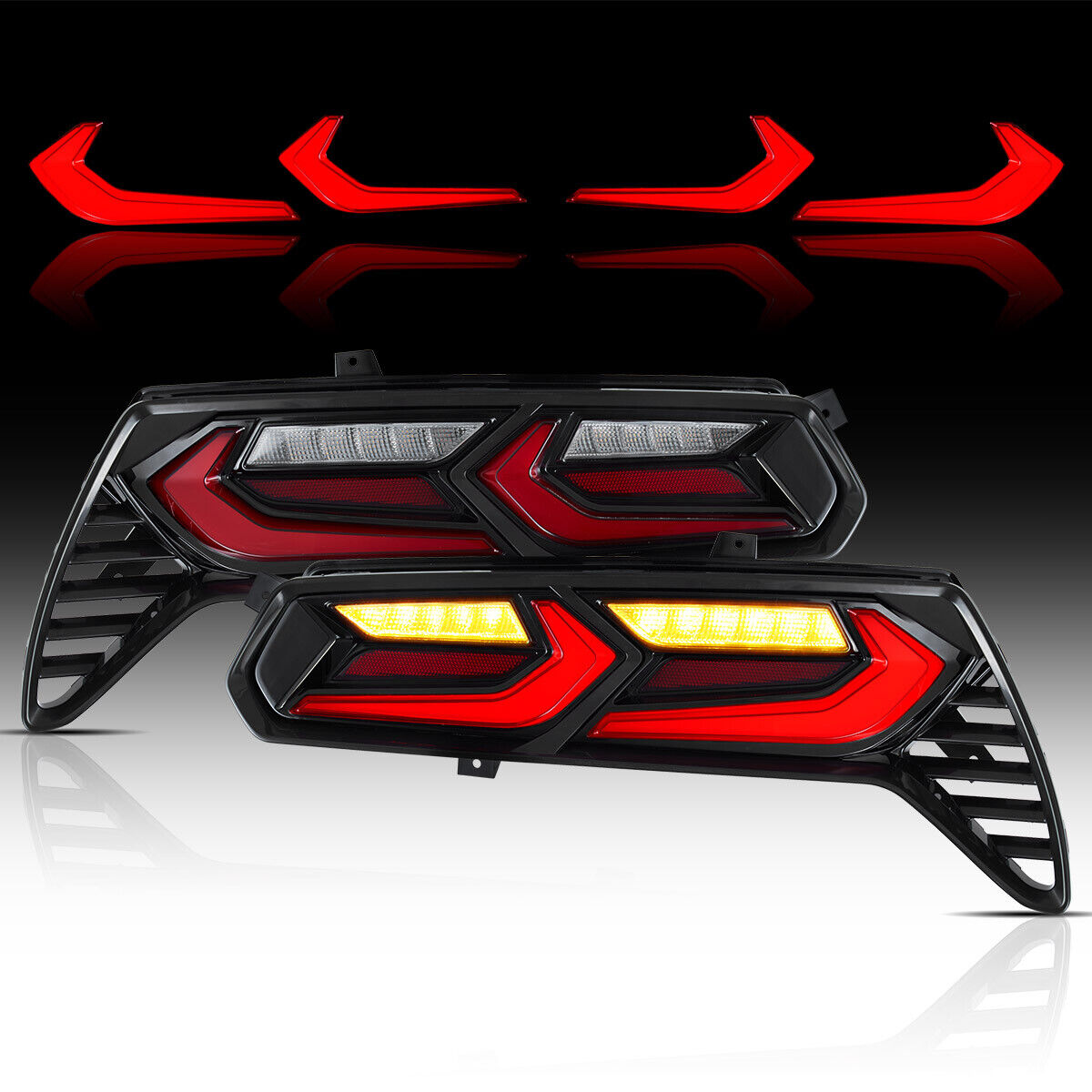 LED Rückleuchten Rücklicht Heckleuchten für Chevrolet Corvette C7 2014-2019