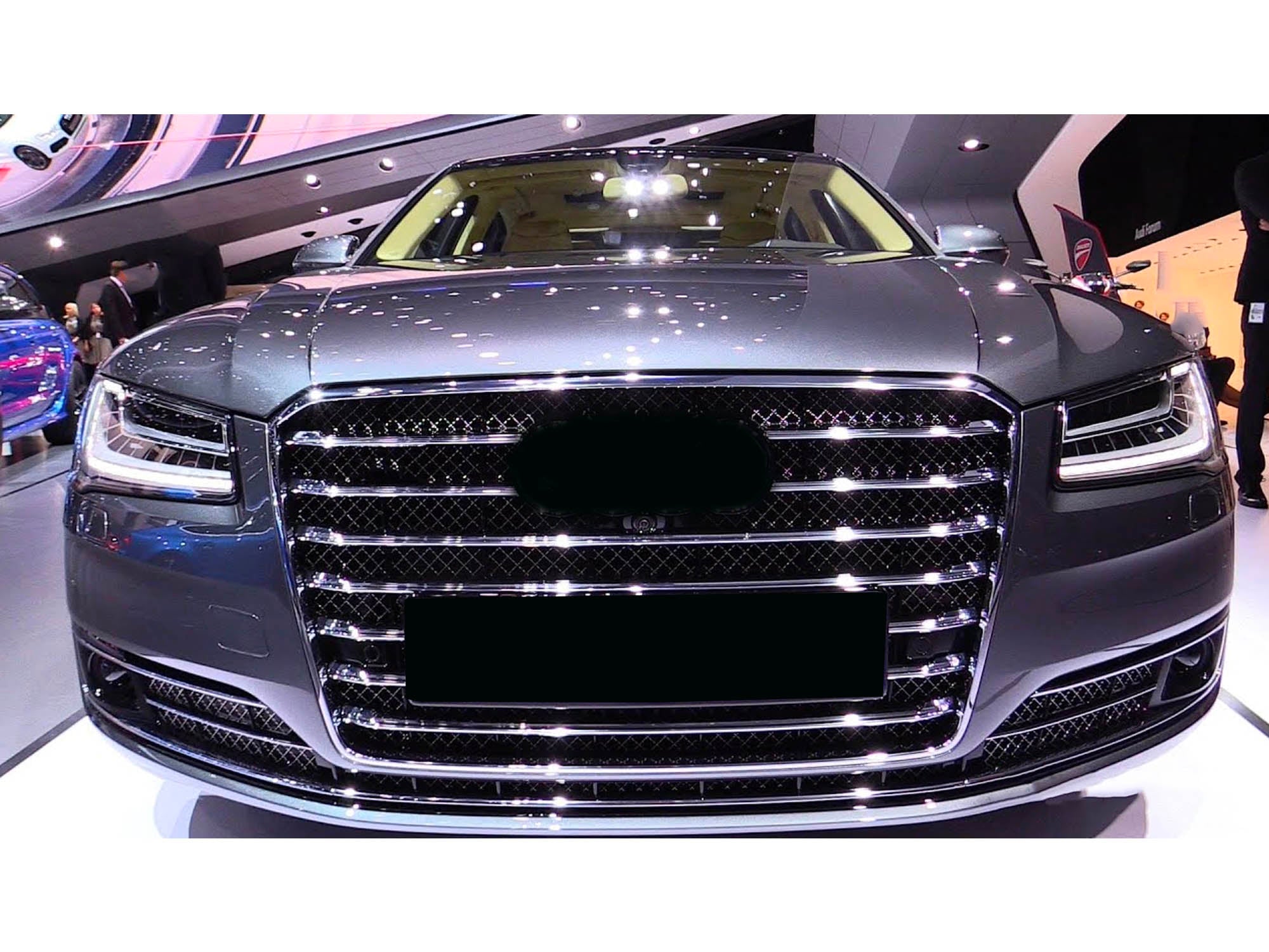 Sport Chrom Front Grill Kühlergrill Für Audi A8 D4 4H MOPF 2014-2017 fg342