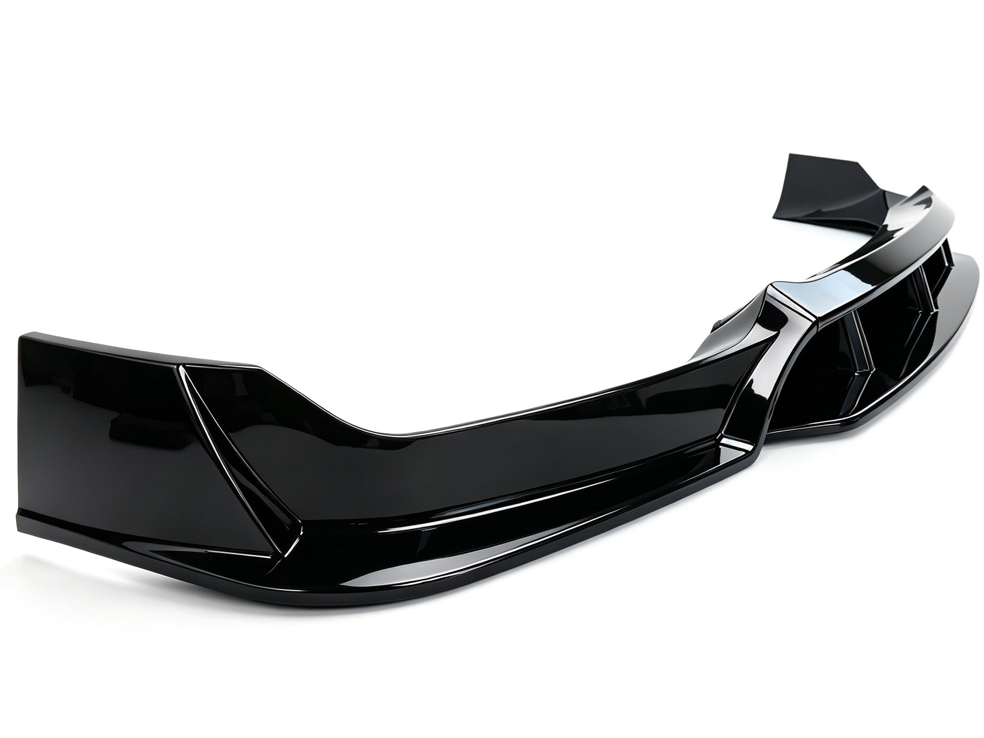 Schwarz Glanz Frontspoiler Spoiler Lippe für BMW X6 G06 M Paket 19-23 OHNE ABE