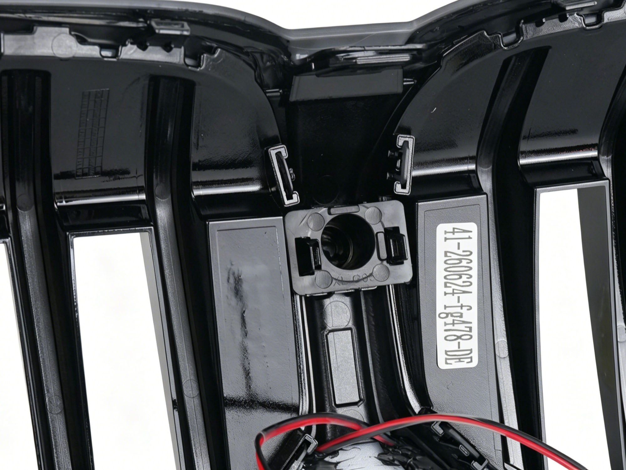 Schwarz LED Kühlergrill Nieren Grill Frontgrill für BMW 3er G20 G21 2023+