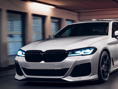 Rechts Klar Scheinwerferabdeckungen Glas Streuscheibe für BMW 5er G30 G31 2020+