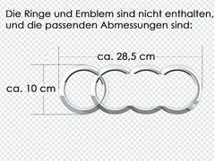 Wabengrill Kühlergrill Grill Schwarz für Audi A6 S6 C7 4G Limo Avant S Line 2011-2014