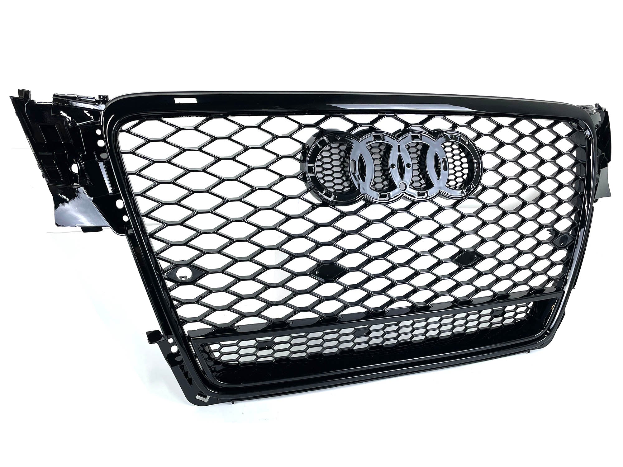 Grill Wabengrill Kühlergrill Schwarz für AUDI A4 B8 Limo Avant 2007-2011 fg197