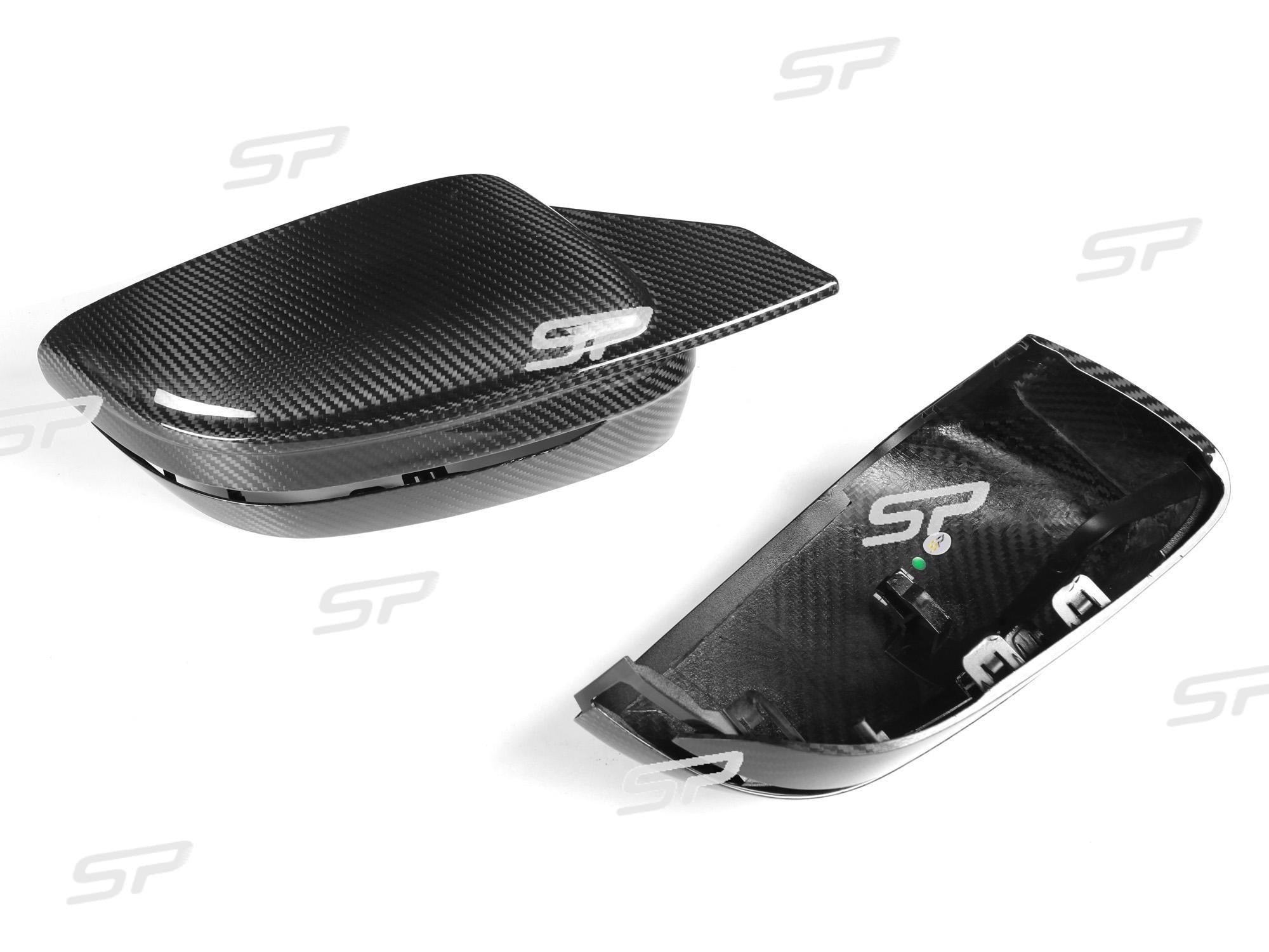 Spiegelkappen Außenspiegelkappen 100% Echt Carbon Fiber Passend für G42 G20 G21 G22 G23 G26 G28 mc153