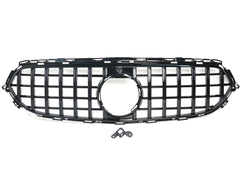 Kühlergrill Grill GT Schwarz für Mercedes E-Klasse W213 S213 C238 A328 Avantgarde Exklusive All Terrain MODF ab 2020