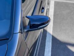 Sport Paar Schwarz Glanz Spiegelkappen Außenspiegel für VW Golf 6 VI 2009-2013