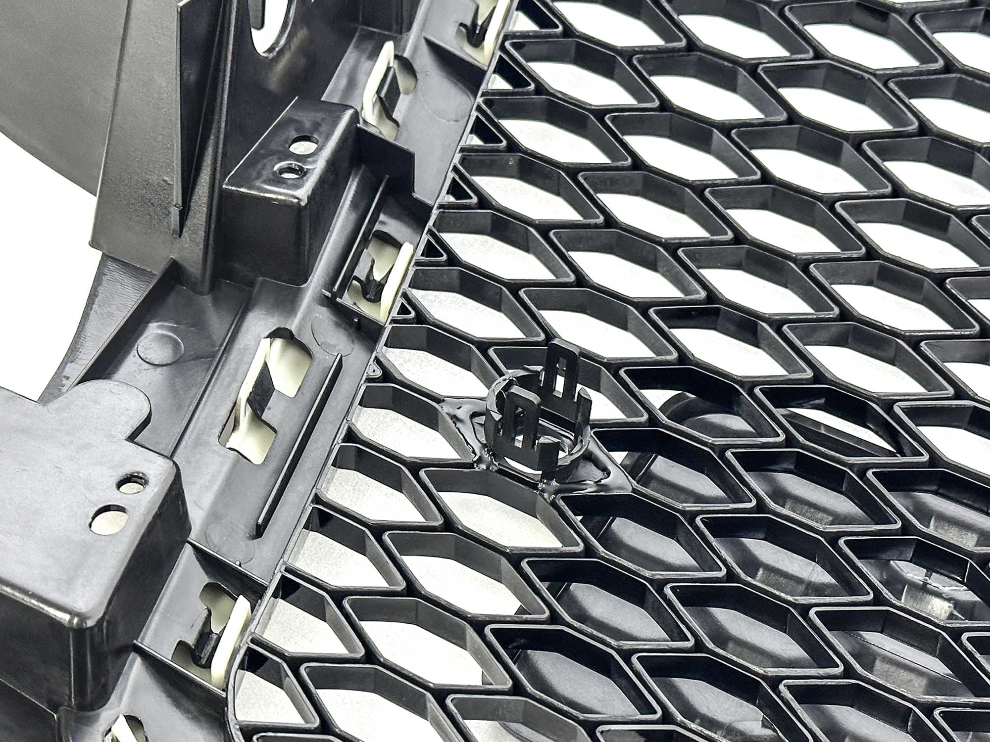 Schwarz Kühlergrill Front Grill Wabengrill für AUDI Q5 8R 2008-2012