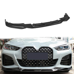 100% Carbon Front Stoßstange Spoiler Spoilerlippe Splitter für BMW 4er G22 G23 Sport Paket 2021+