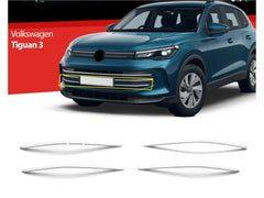 Für VW Tiguan 3 Kühlergrill Leisten ab 2024 Zierleisten Grillleisten 6 tlg