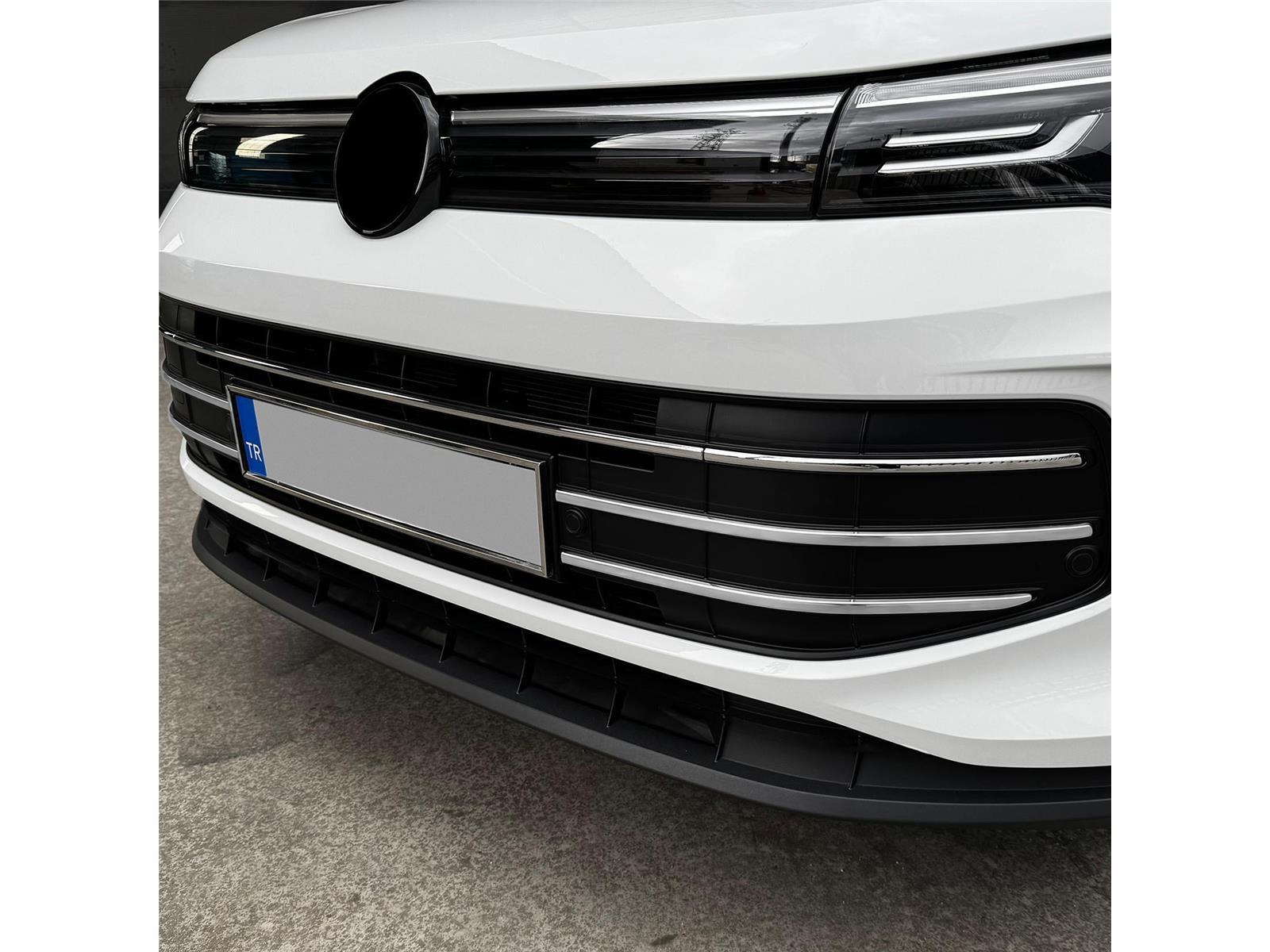 Für VW Tiguan 3 Kühlergrill Leisten ab 2024 Zierleisten Grillleisten 6 tlg