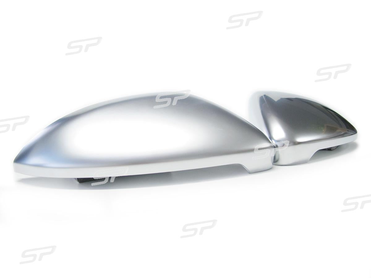 Spiegelkappen Silber Matt zum Austausch für VW Golf 7 VII 5G1