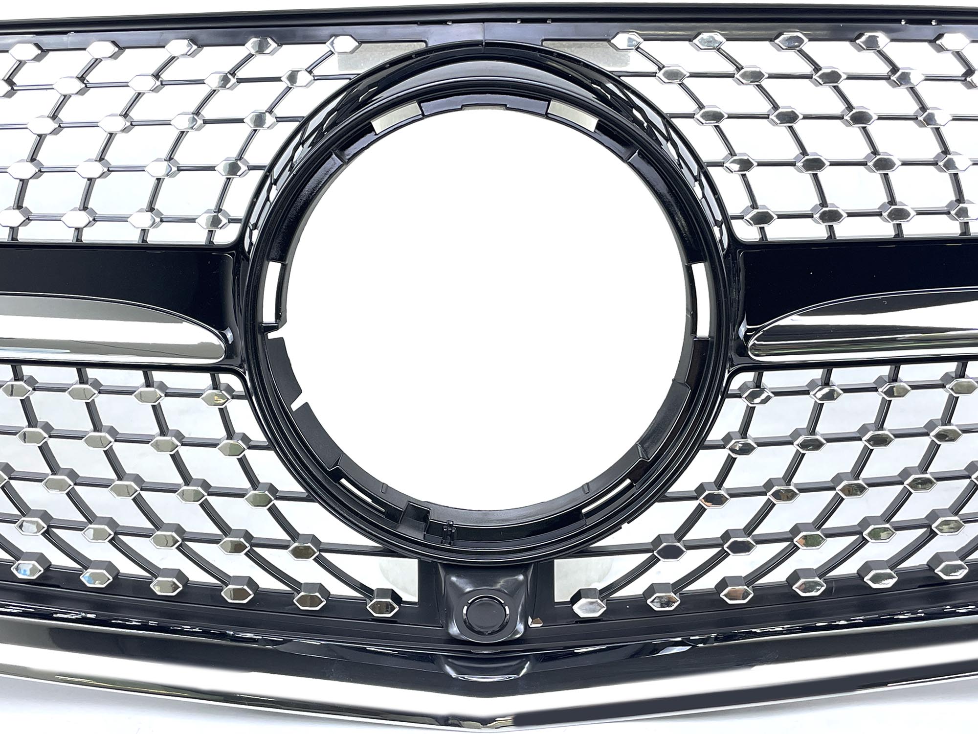 Diamant Kühlergrill Front Grill Schwarz für Mercedes Benz V-Klasse W447 V250 V260 14-19