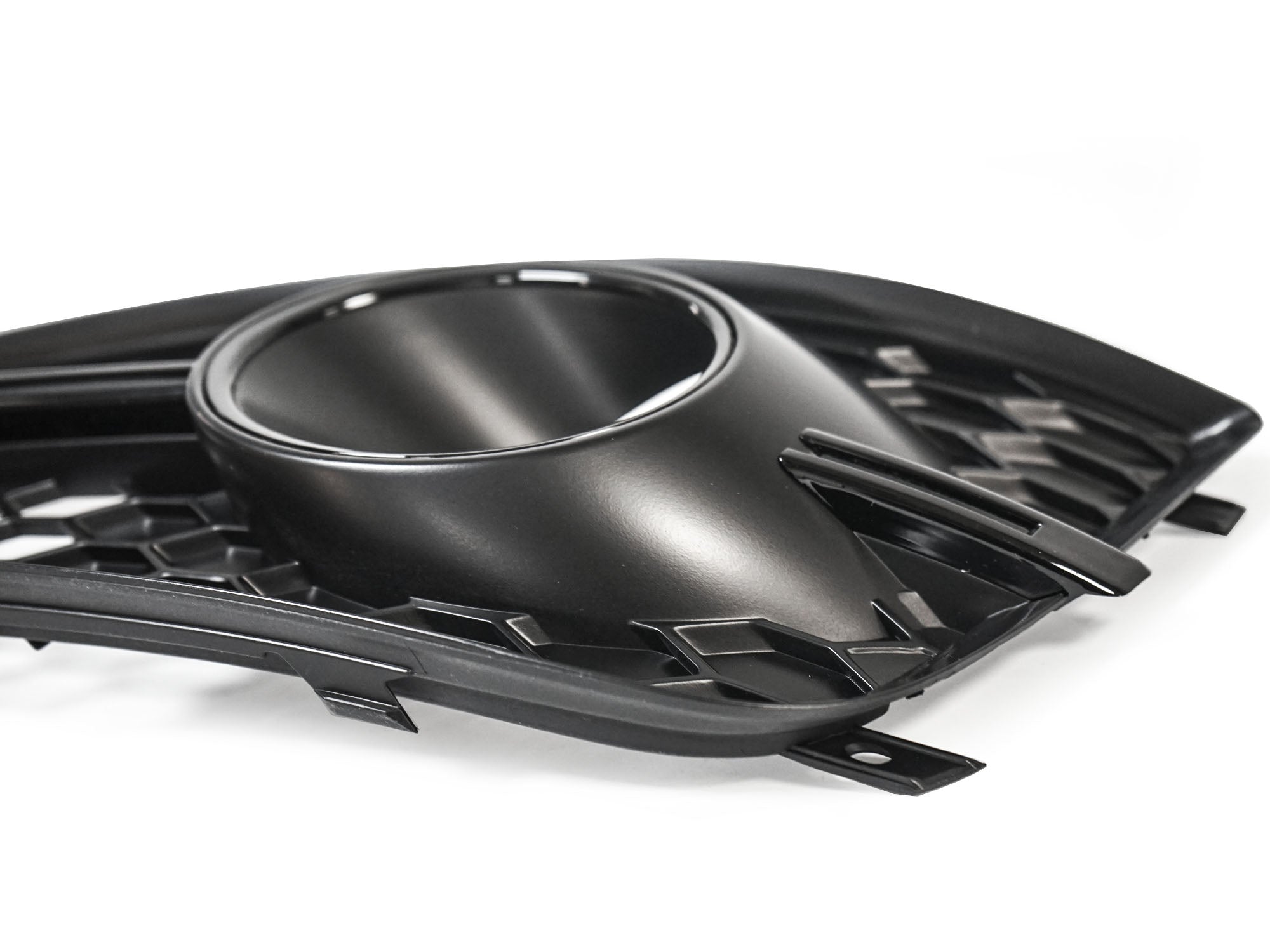 Lüftungsgitter Blenden Grill Gitter Schwarz für Audi A8 S8 D4 4H S-Line 13-17 MOPF mit ACC