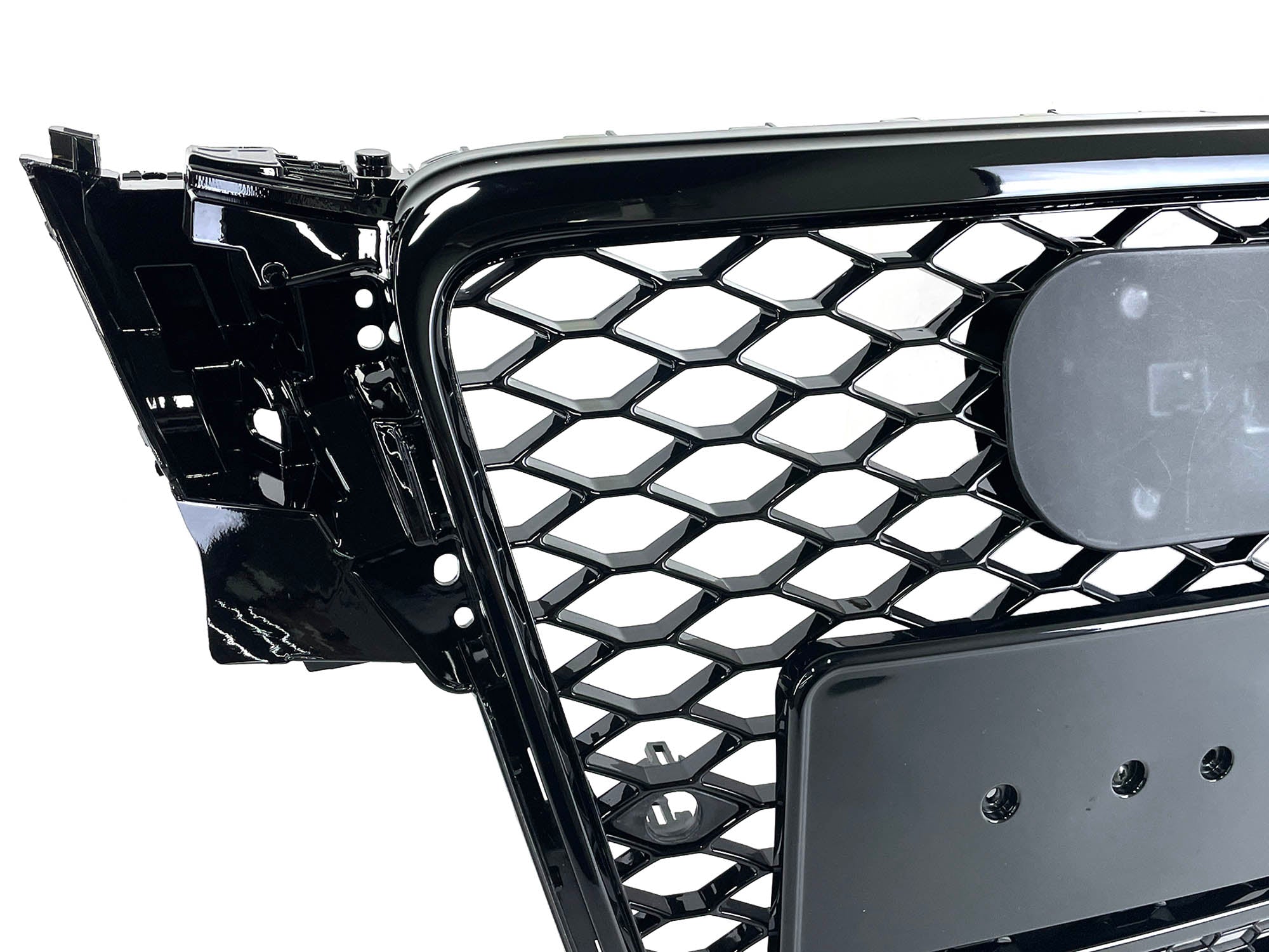Grill Wabengrill Kühlergrill Schwarz für AUDI A4 B8 Limo Avant 2007-2011 fg197