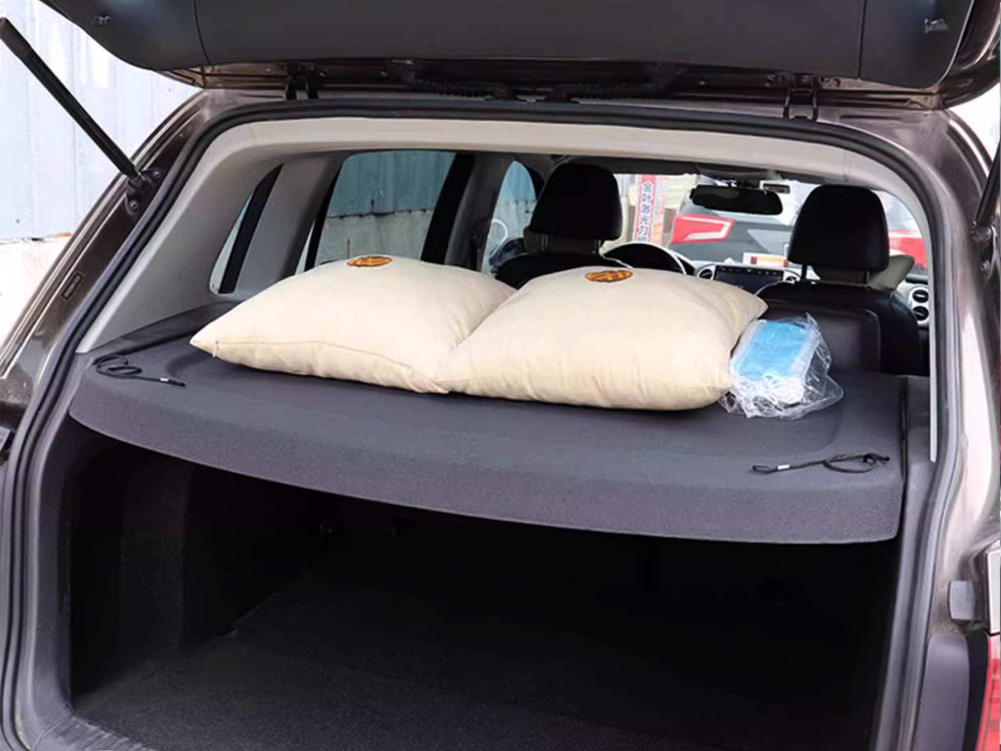 Für VW Tiguan 2007-2018 Schwarz Hutablage Laderaumabdeckung