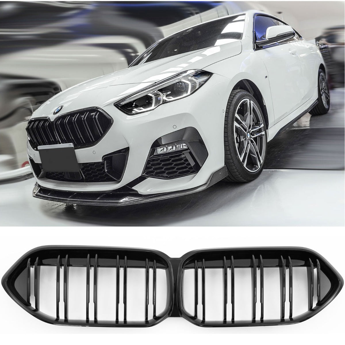 Kühlergrill Nieren Grill für BMW 2er F45 F46 2015-2018 Kühlergrill Nieren Grill für BMW 2er F45 F46 2015-2018