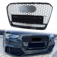 Schwarz Frontgrill Wabengrill Kühlergrill für AUDI A5 8T Sportback 2012-2016 fg283