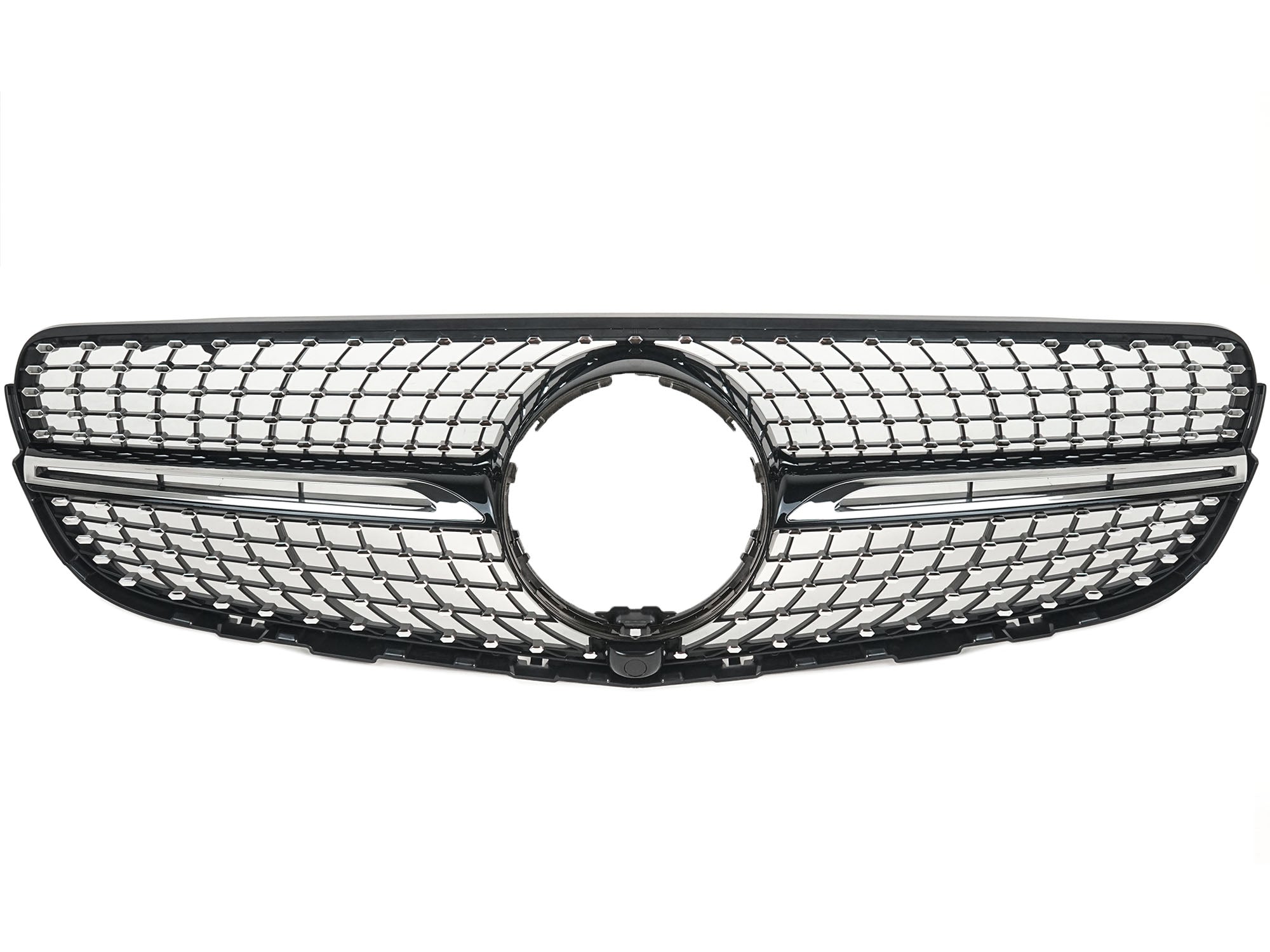 Diamantgrill Kühlergrill Front Grill für Mercedes Benz GLC X253 GLC43 AMG 2015-2019 pz143