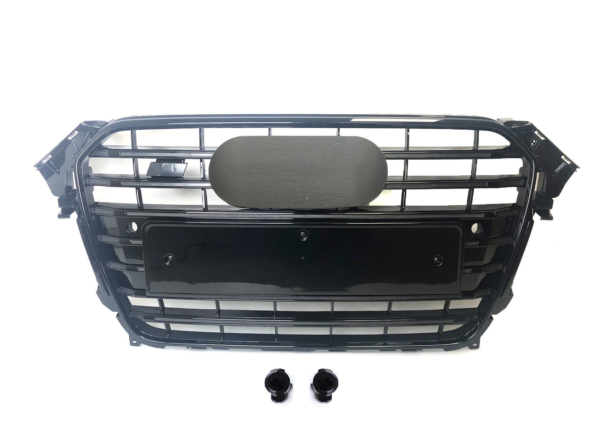 Schwarz Kühlergrill Front Grill für AUDI A4 S4 B8.5 8K Serien S Line S4 Facelift 2011-2015 fg206